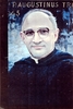 Roma, Curia Genelazia Agostiniana, ritratto P. Generale Agostino Trap� - 1970