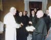Roma, omaggio al Papa per dedica volume 'Discorsi di Sant'Agostino' - 1980