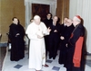 Roma, omaggio al Papa per dedica volume 'Discorsi di Sant'Agostino' - 1980