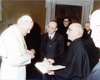 Roma, omaggio al Papa per dedica volume 'Discorsi di Sant'Agostino' - 1980