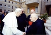 Roma, il Papa all'Augustinianum per le Opere di Sant'Agostino, marzo - 1982