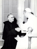 Roma, Il p. Generale  Agostino Trap� dal Papa  Paolo VI - 1965