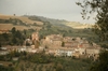 Cartoceto, paese, panorama