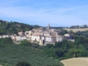 Cartoceto, paese, panorama