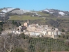 Cartoceto, paese, panorama
